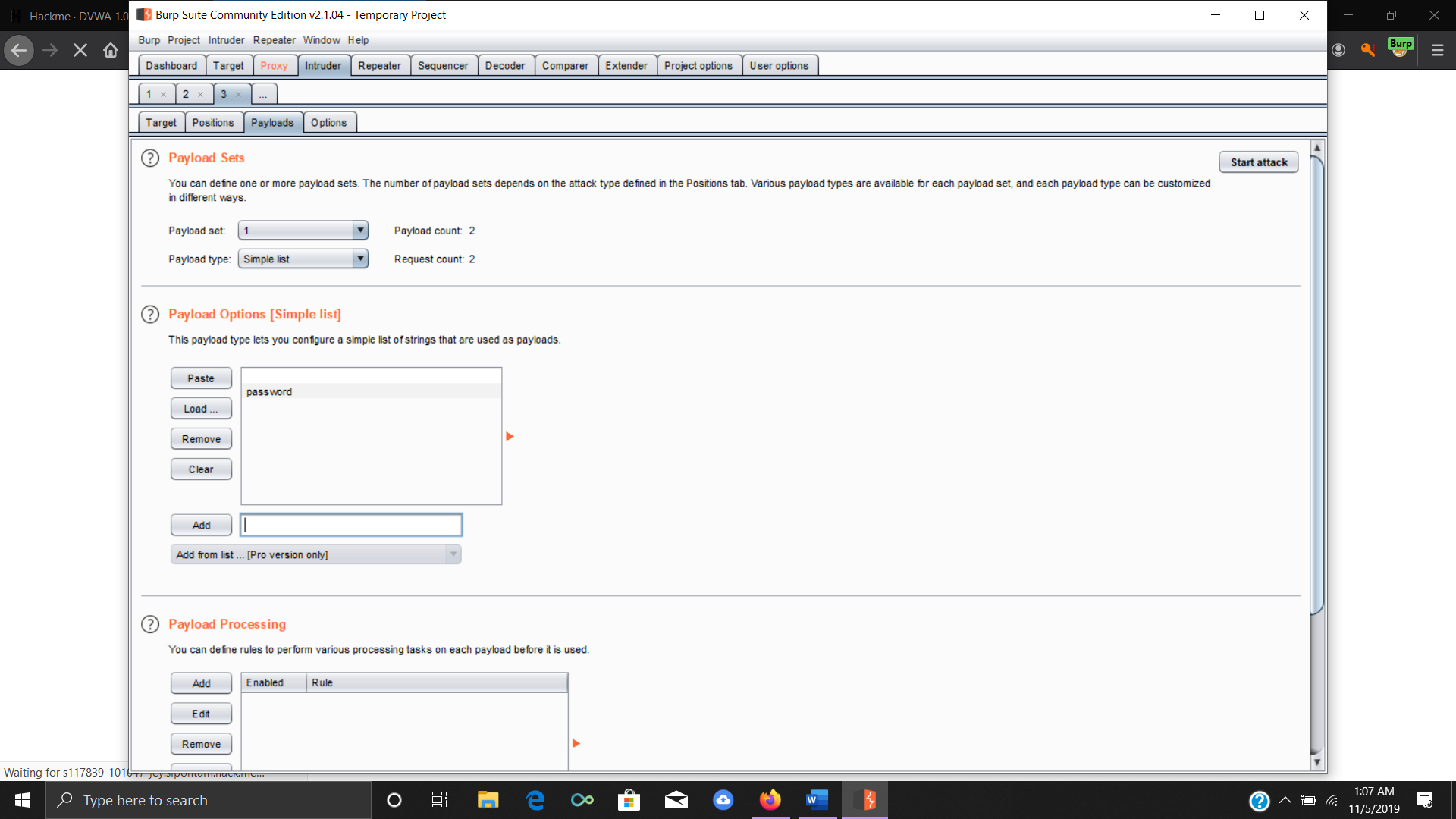 Intercepting traffic via a proxy