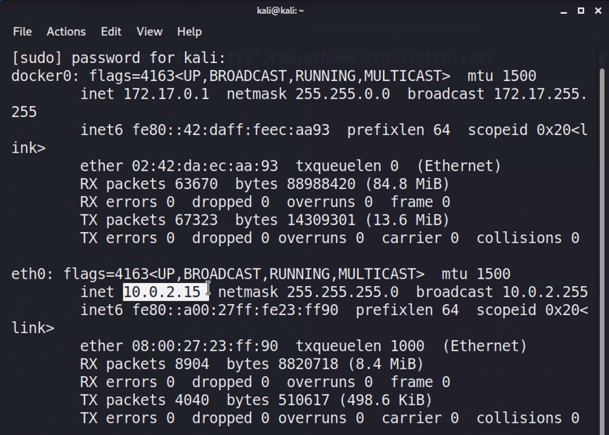 Host INET IP