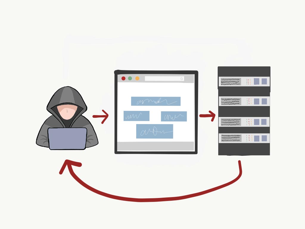 SQL injection illustration