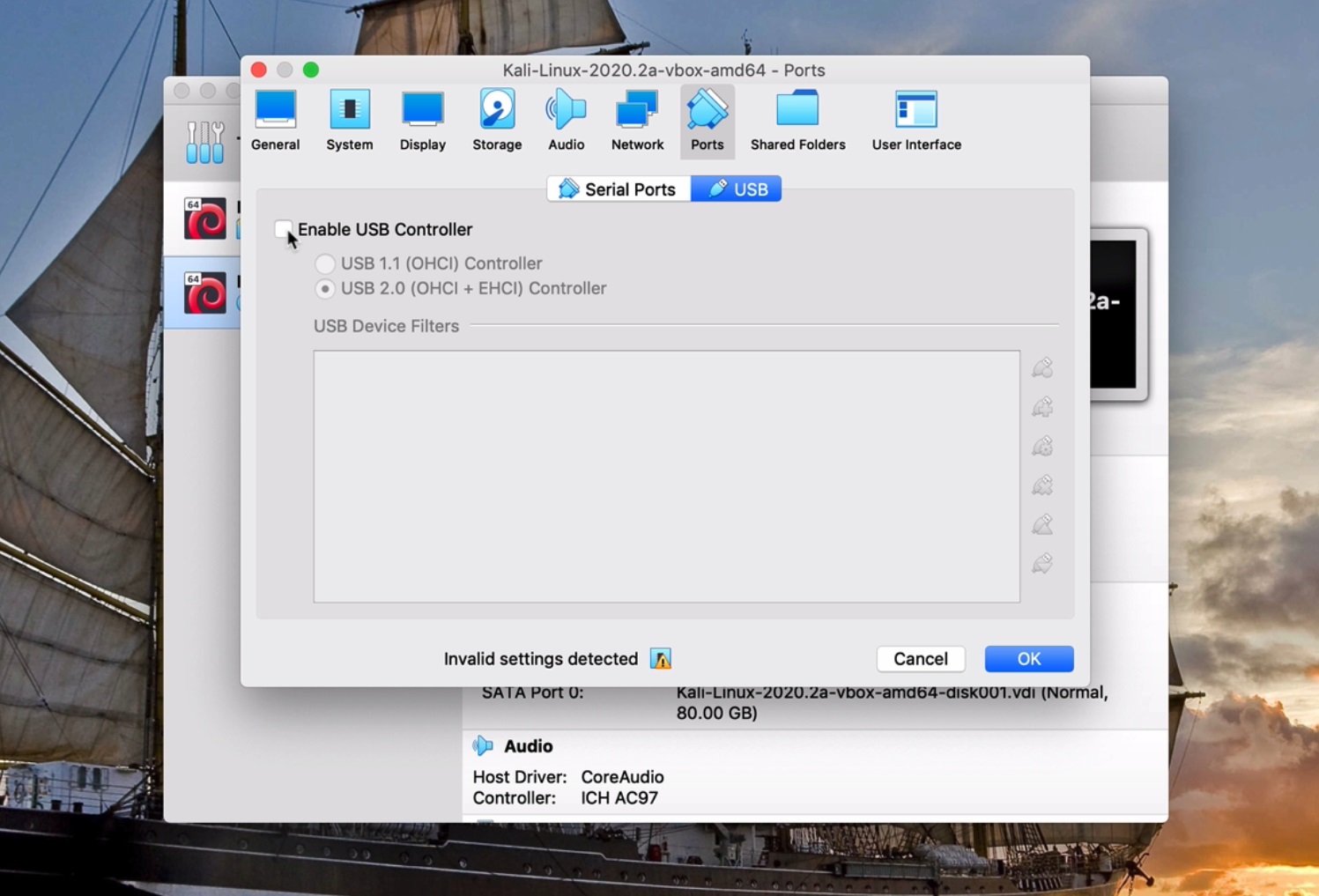 Disable USB 2.0