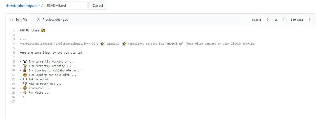 Example readme