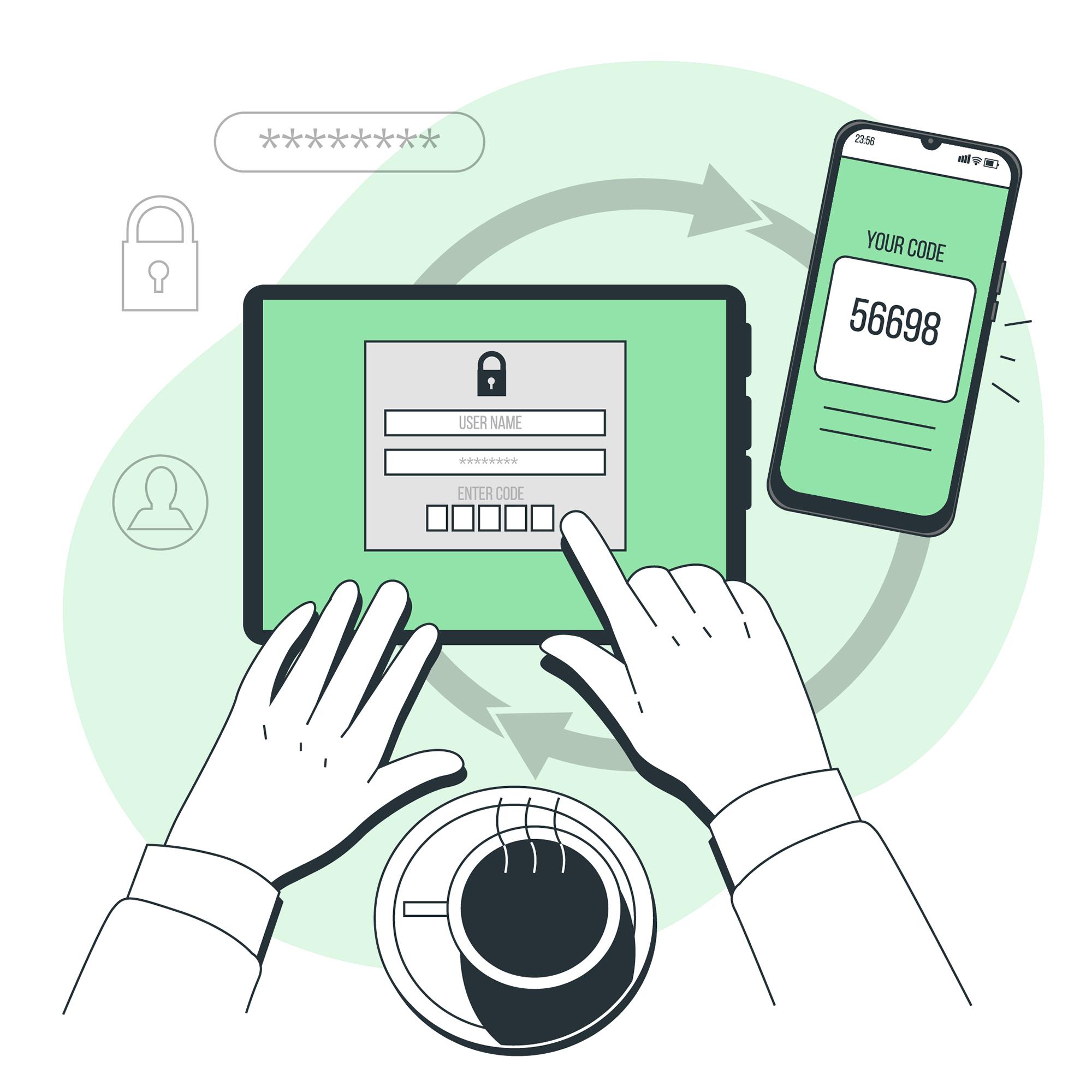One-time passcode example of something you have