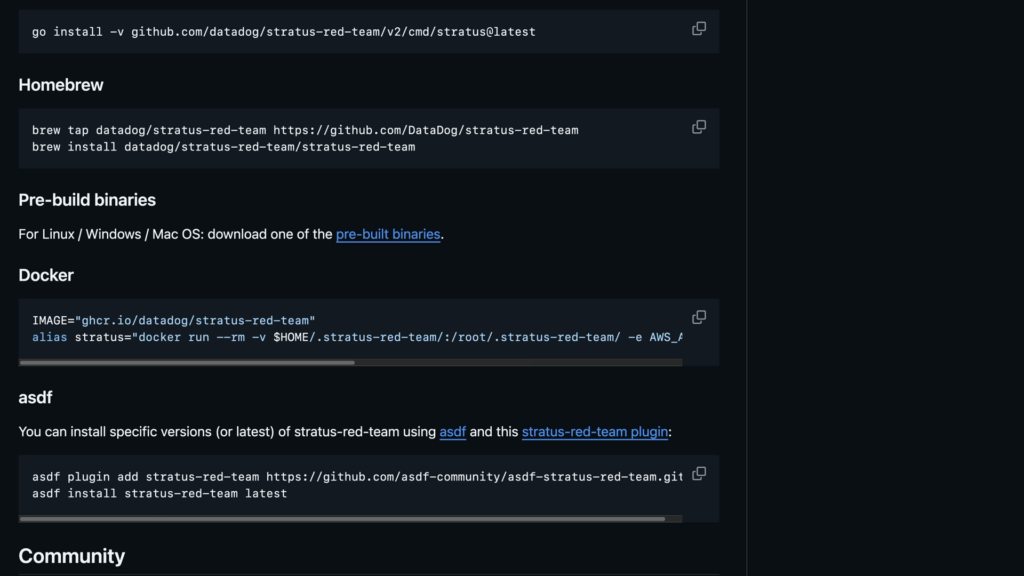 Install Stratus Red Team
